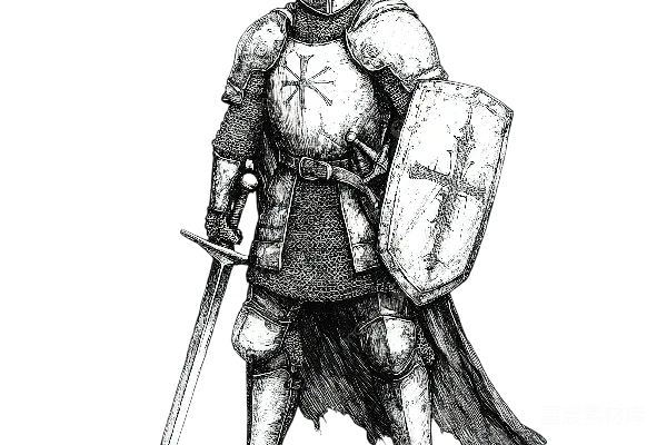 元素素材 骑士