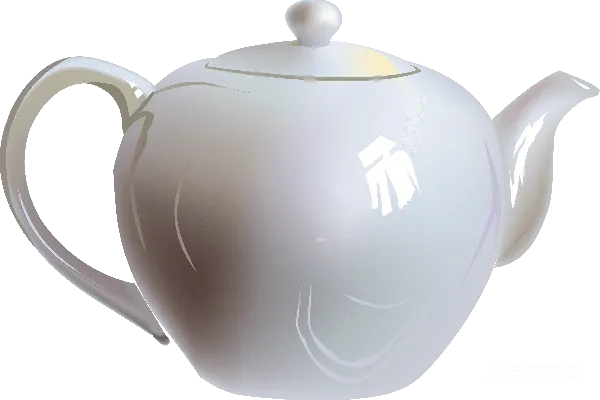 元素素材 茶壶