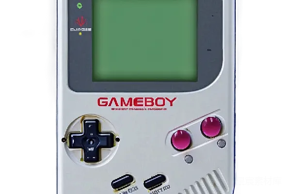 元素素材 经典Gameboy游戏掌机