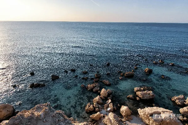 高清摄影 悬崖上的海景