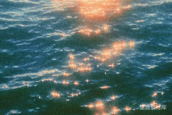高清摄影 阳光洒满海面