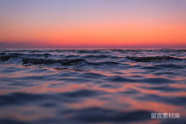 高清摄影 蓝天之下白天的海浪