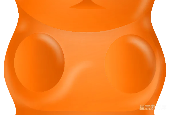 元素素材 橙色