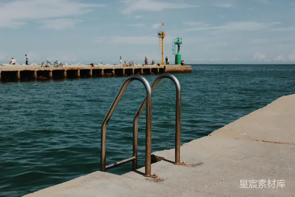高清摄影 水上步行道