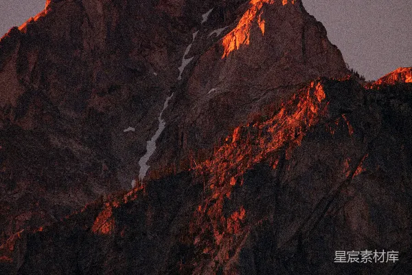 高清摄影 落基山在白天