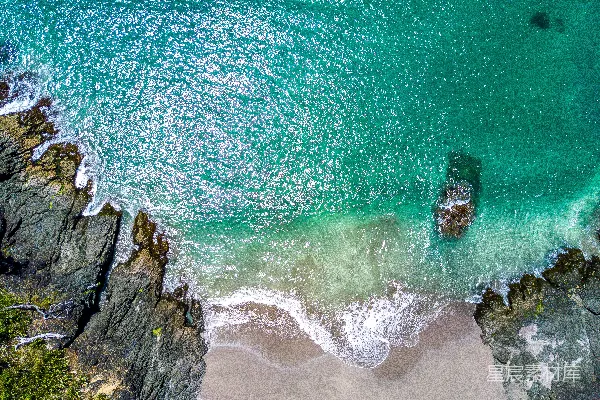 高清摄影 海滩的 aerial 摄影