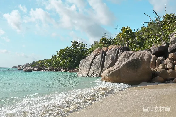 高清摄影 海边的巨石