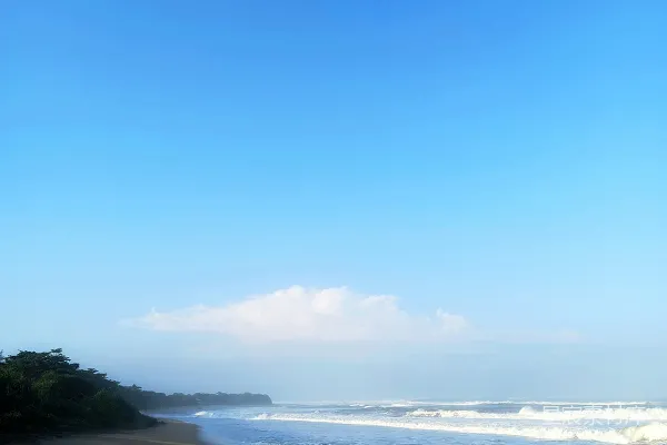 高清摄影 海滩上的海景视界