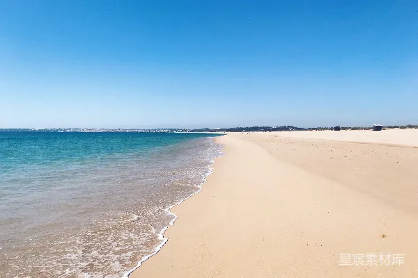 高清摄影 白天的海滩