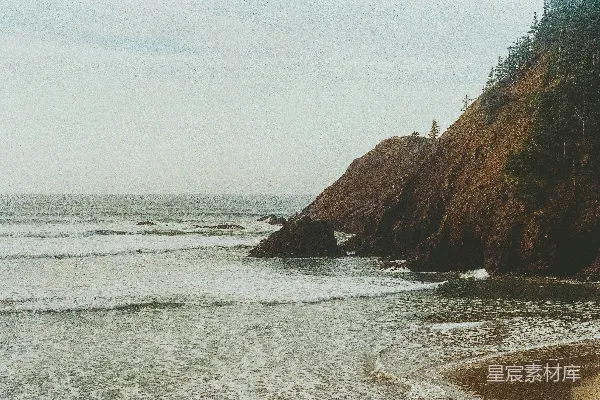 高清摄影 海边沙滩上的海景视界