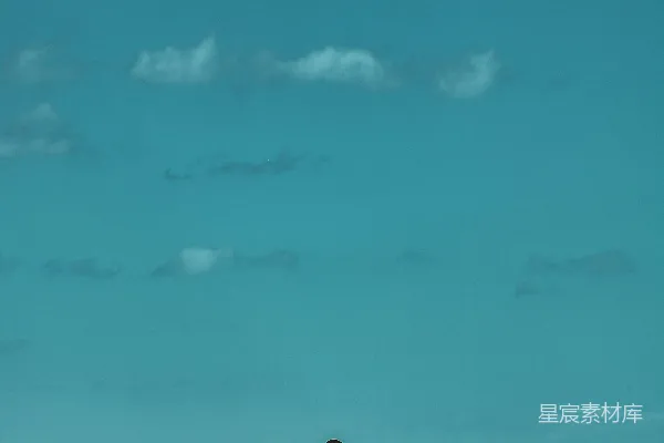 高清摄影 海边的人们在白天坐在沙滩上。
