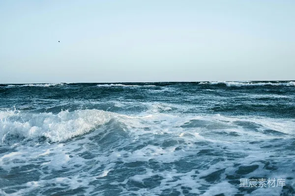 高清摄影 水面的波浪