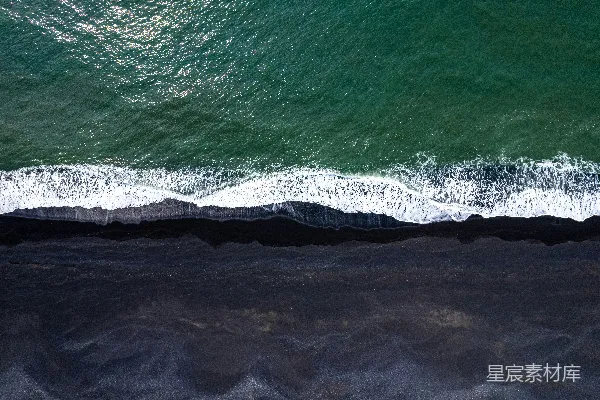 高清摄影 从高空看海的景色