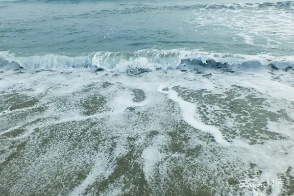 高清摄影 波涛之上俯瞰的大海景色