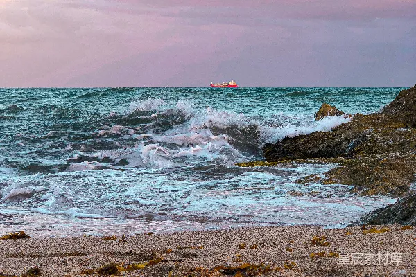 高清摄影 白天人在海浪上冲浪
