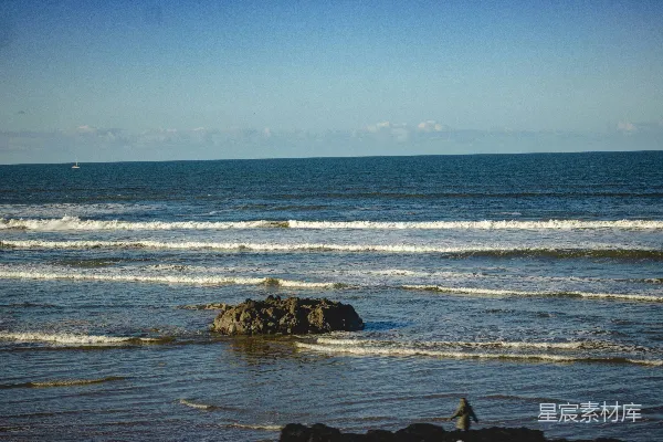 高清摄影 一池水面波浪奔涌向岸边