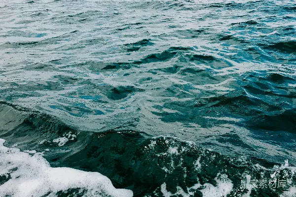 高清摄影 绿色海洋波浪