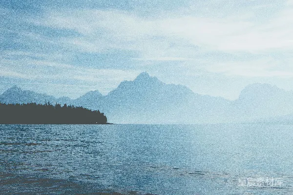 高清摄影 白蓝海浪