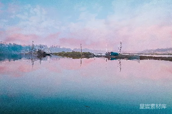 高清摄影 水面镜像摄影集合