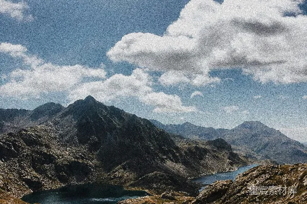 高清摄影 山地的航拍