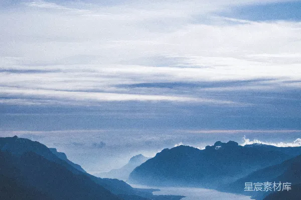 高清摄影 山水的鸟瞰视角