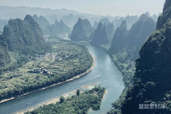 高清摄影 水边的树木