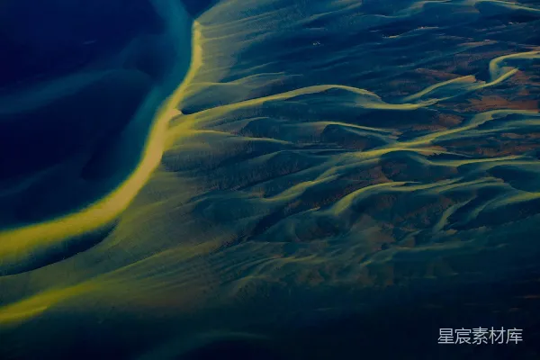 高清摄影 空中拍摄的大地景色