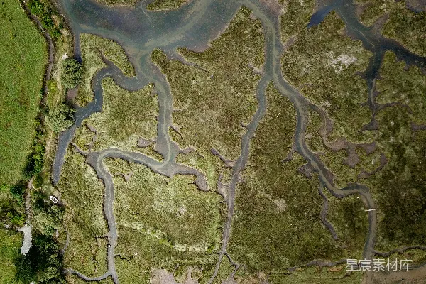 高清摄影 蓝白抽象绘画