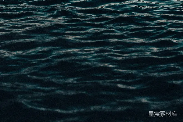 高清摄影 深蓝的波浪创造出了纹理表面。
