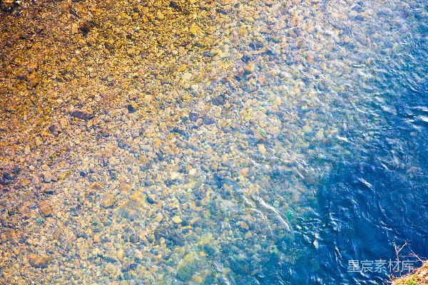 高清摄影 蓝色大海的 aerial 拍摄