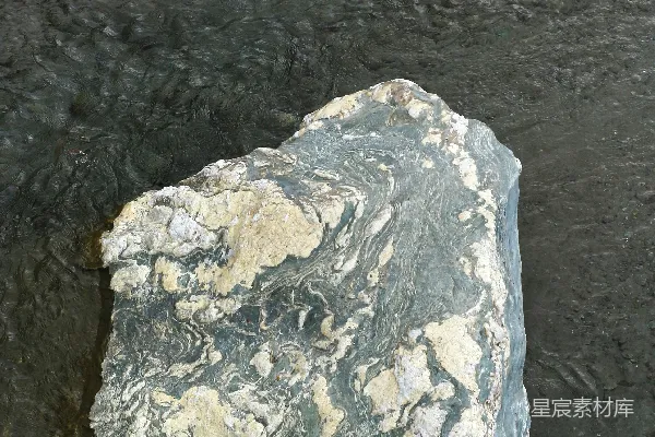 高清摄影 海滩上的石头