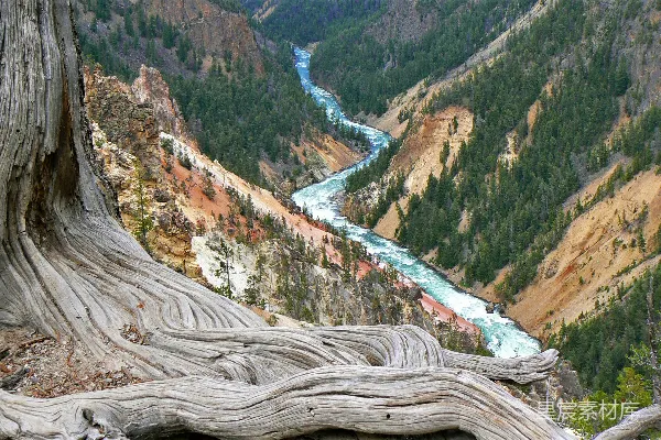 高清摄影 白天青山绿水