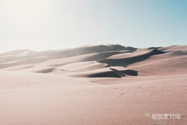 高清摄影 白天的沙丘