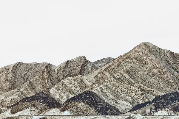 高清摄影 有雪的山