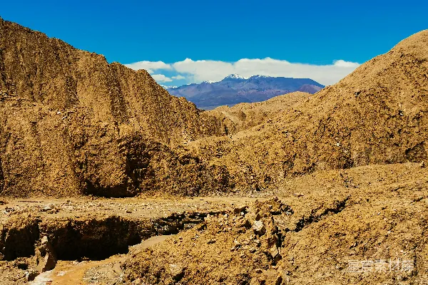 高清摄影 崎岖贫瘠的landscape