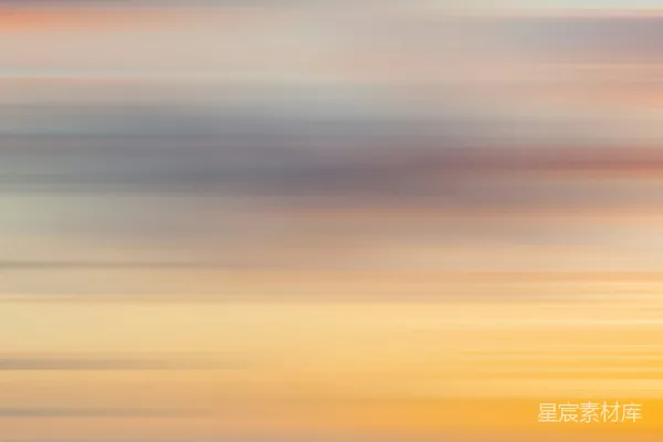 高清摄影 夕阳下的海景照片模糊