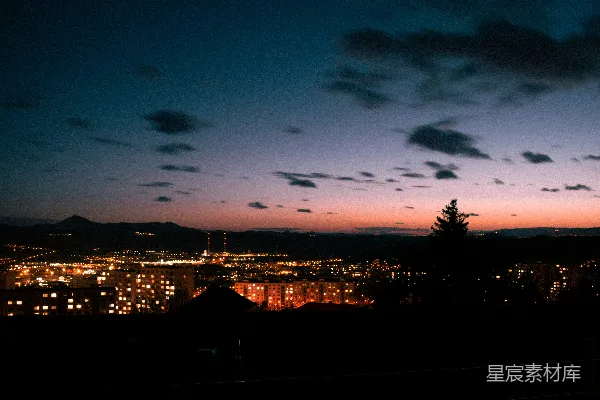 高清摄影 夜晚的城市