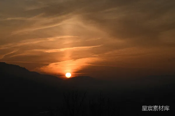 高清摄影 夕阳之时