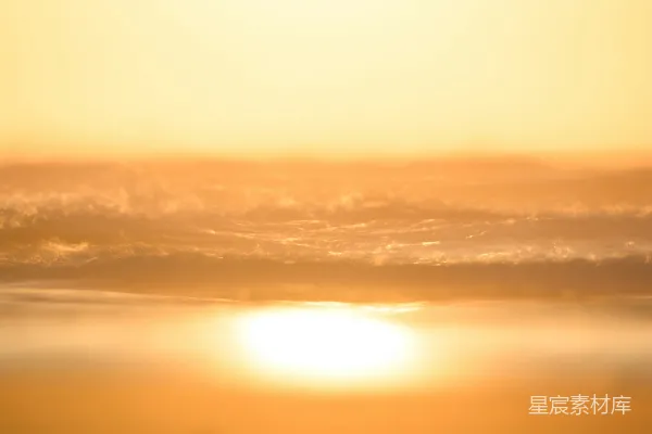 高清摄影 夕阳下的云与日 Sunset with Clouds