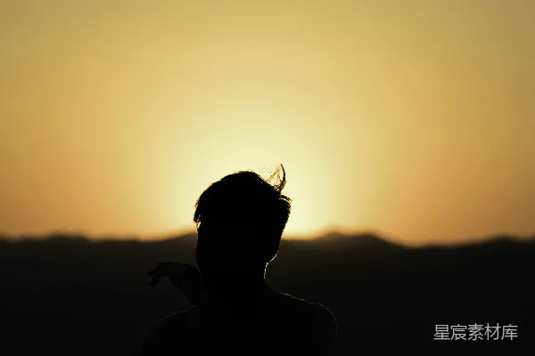 高清摄影 男人的轮廓摄影