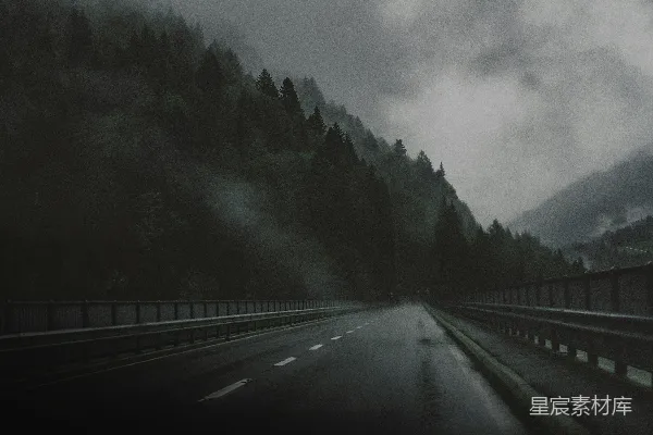 高清摄影 铁轨护栏之间的路径