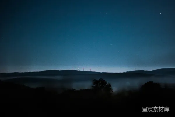 高清摄影 山的轮廓