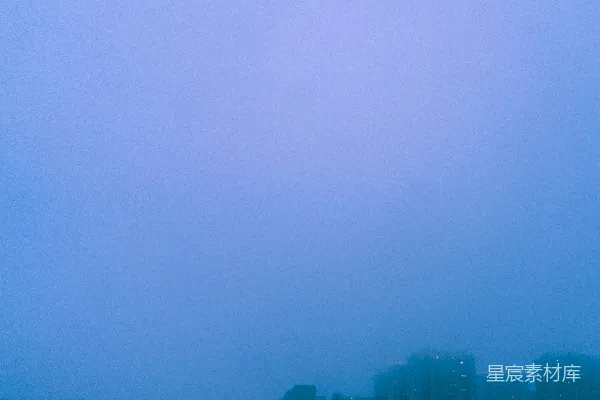 高清摄影 夜景中的城市轮廓