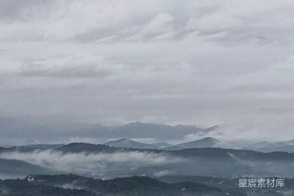 高清摄影 山在后面的风景