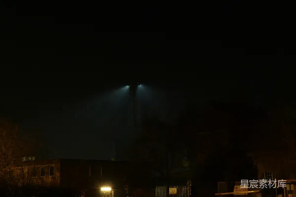 高清摄影 夜幕下的亮灯城市