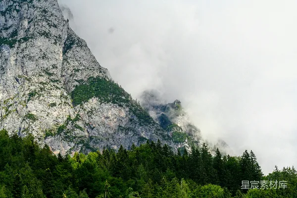 高清摄影 绿松石与山景
