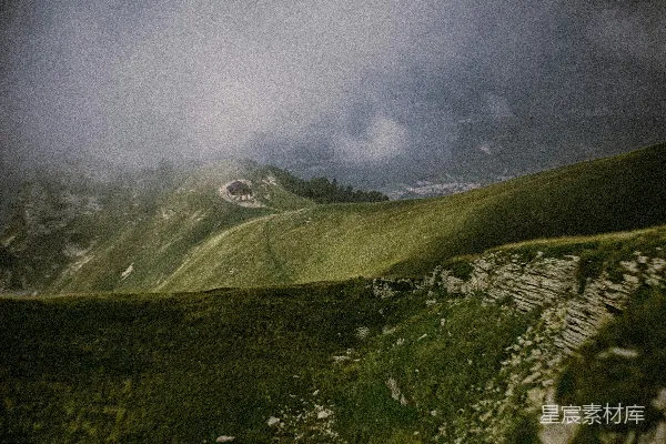 高清摄影 山的航拍