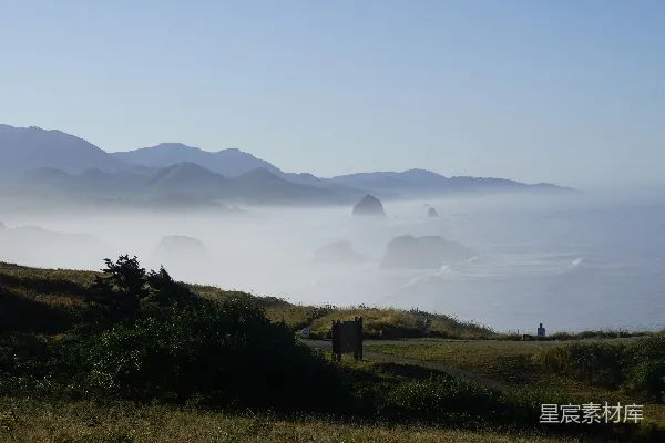 高清摄影 山与水的美景