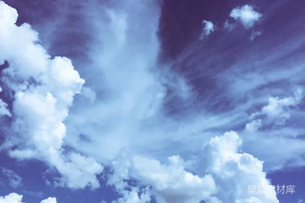 高清摄影 白云和蓝天