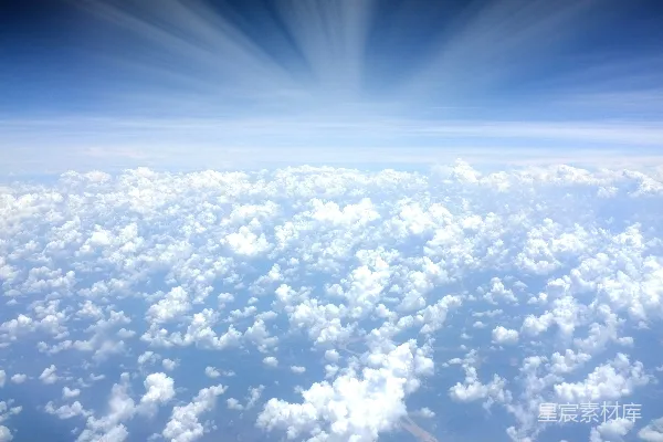 高清摄影 云的航空照片